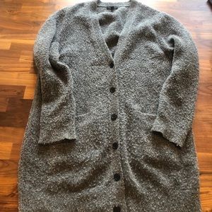 Drapey JCrew Wool Cardigan